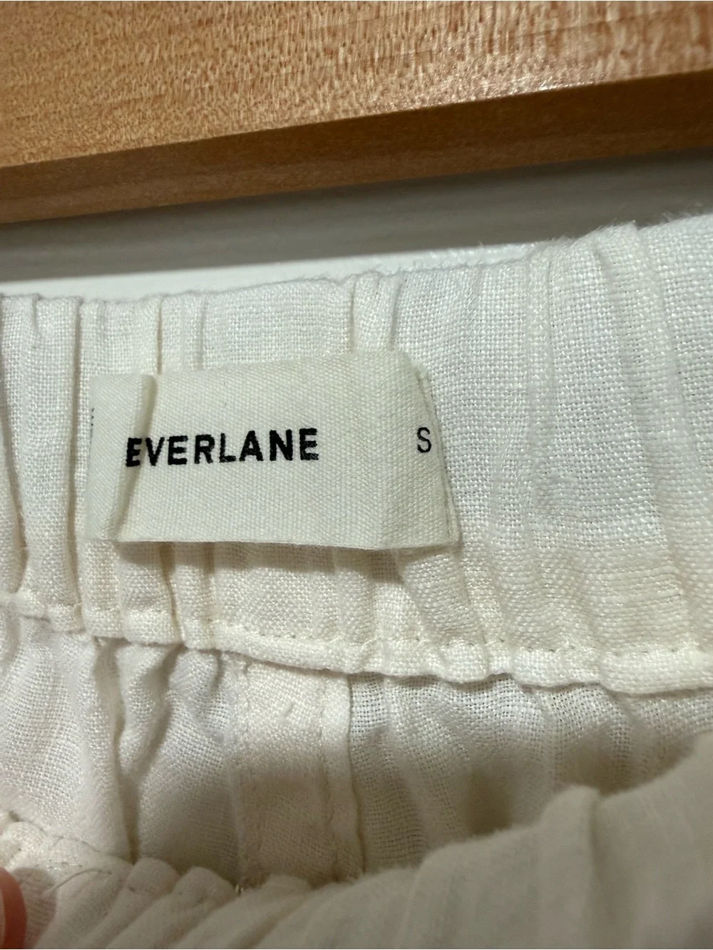 Everlane Pull - On Linen Barrel Pant